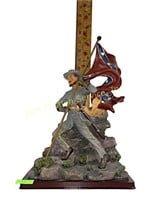 DWK Civil War figurine Sculpture, Confederate
