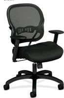Black Mesh Swivel Office Chair (In Box)