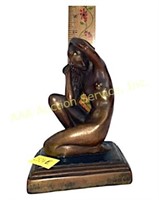 Art Deco weighted statue