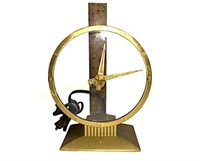 Atomic Age Jefferson Golden Hour electric clock