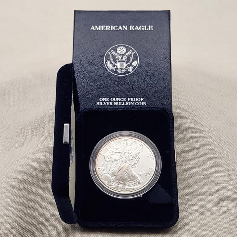 2003-W Proof Silver American Eagle