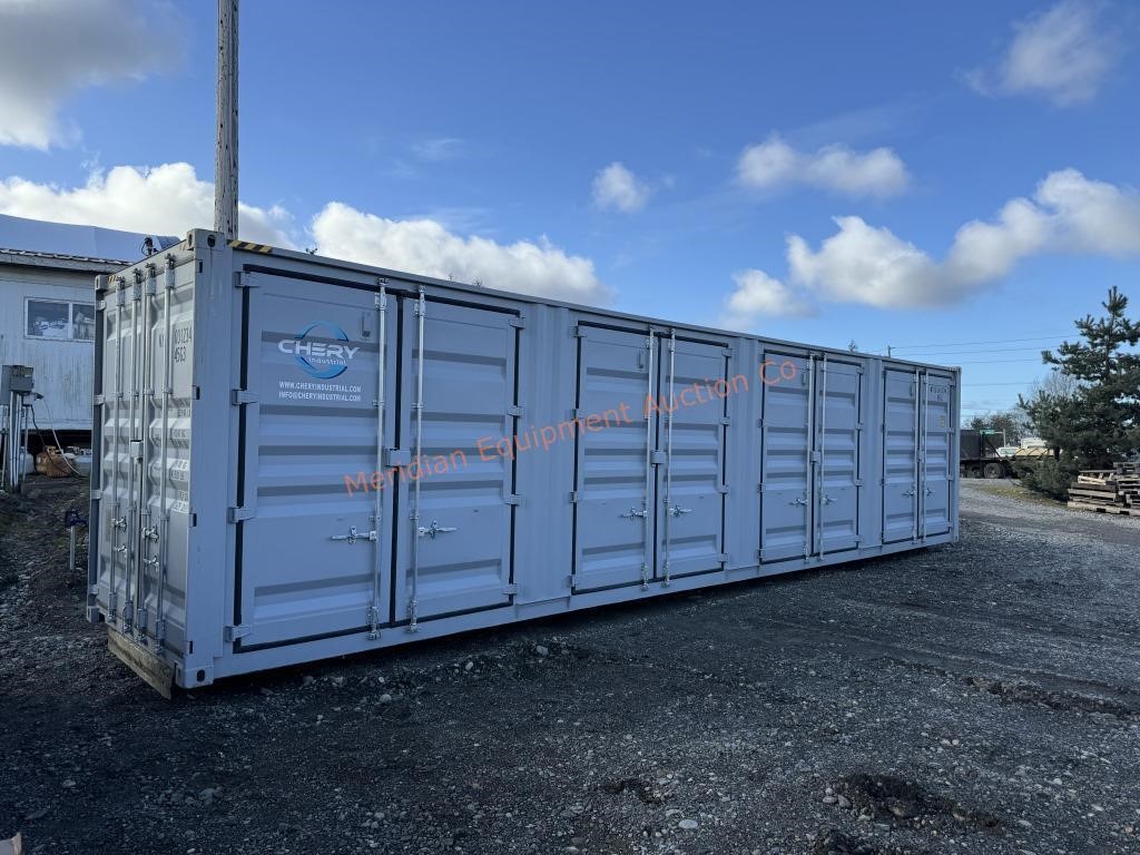40' High Cube 2 Side Door Container- 1 Trip