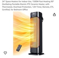 24" Space Heaters for Indoor Use