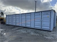 40' High Cube 2 Side Door Container- 1 Trip