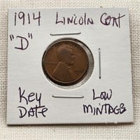 1914-D Lincoln Cent Key Date
