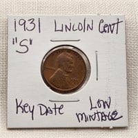 1931-S Lincoln Cent Key Date