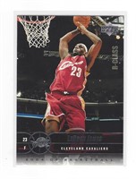 LEBRON JAMES 2004-05 UD ROOKIE CLASS 2ND YEAR #13