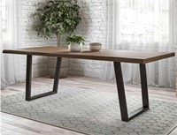 Pike + Main - 76" Live Edge Dining Table (In Box)
