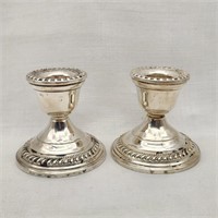 Sterling Arrowsmith Candle Holders