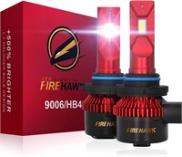 NEW-Firehawk 9006 LED Bulbs, Pack of 2