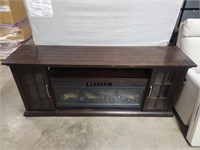 Tresanti - 72" Electric Fireplace Accent Console
