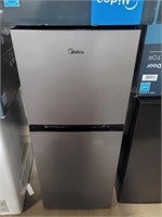 Midea - 4.5 Cu Ft Double Door Refrigerator W/Box