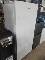 Hisense - White Vertical Freezer W/Key