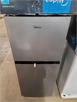 Midea - 4.4 Cu Ft 2 Door Refrigerator W/Box