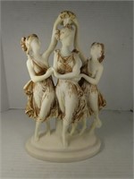 Alabaster 3 Graces Sculpture
