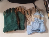 Two Pairs Of Garden Gloves
