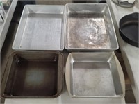 Four Multipurpose Baking Pans