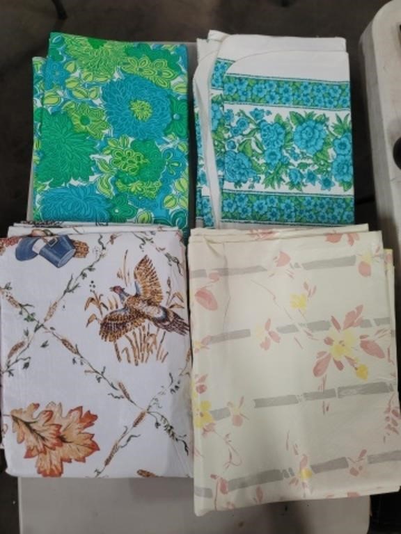 Four Designers Table Cloths