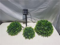 Solar light hedge set