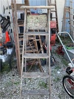 5 foot wood step ladder