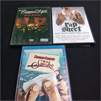 3 DVDs (CYPRESS HILL STILL SMOKIN'+)