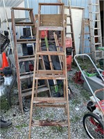 6 foot wood ladder