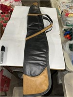 BLACK AND TAN RIFLE CASE
