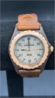 Timex Expedition Indiglo Watch w/ Leather Band