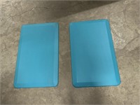 2-TEAL FOAM MATS