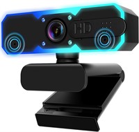 NEW-1080P Webcam with Mic & Fill Light