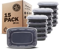 Freshware Meal Prep Containers  1 Comp.  28 oz