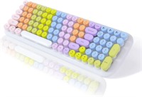 Gradient Colorful Bluetooth Keyboards  100keys
