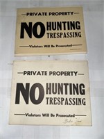 PRIVATE PROPERTY SIGNS