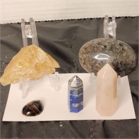 Lot Natural Stones (5 ) some UV REACTIVE