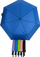 UV & Windproof Compact Umbrella  Blue