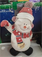 Christmas Snowman Sculpture