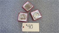 24K GOLD PLATED FLASHED BRASS ORN. LOT