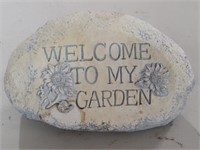 "Welcome To My Garden" Rock