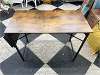 * Wood Top Desk