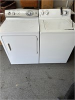 Electric GE Washer & Dryer