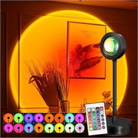 NEW-OUGELEE 16-Color Sunset Lamp