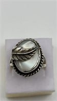 Antique Sterling (Tested) w/Mother of Pearl