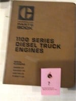 Caterpiller Parts Book 1100 Series Diesel Truck En
