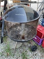 Heat wave firepit w cover