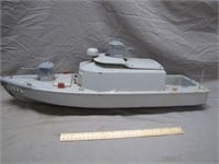 Wooden U.S. Navy Assault Support Patrol Boat
