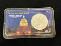 2000 American Silver Eagle in Littleton Packaging