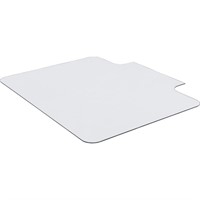 1 Lorell, LLR82836, Glass Chairmat with Lip, 1