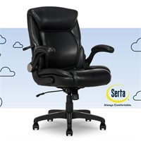 1 Serta Air Lumbar Bonded Leather Manager Office
