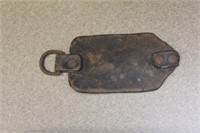 Possible Civil War Era Leather Tag