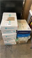 1 LOT, 5 Boxes Assorted Printer Paper - 8.5in x